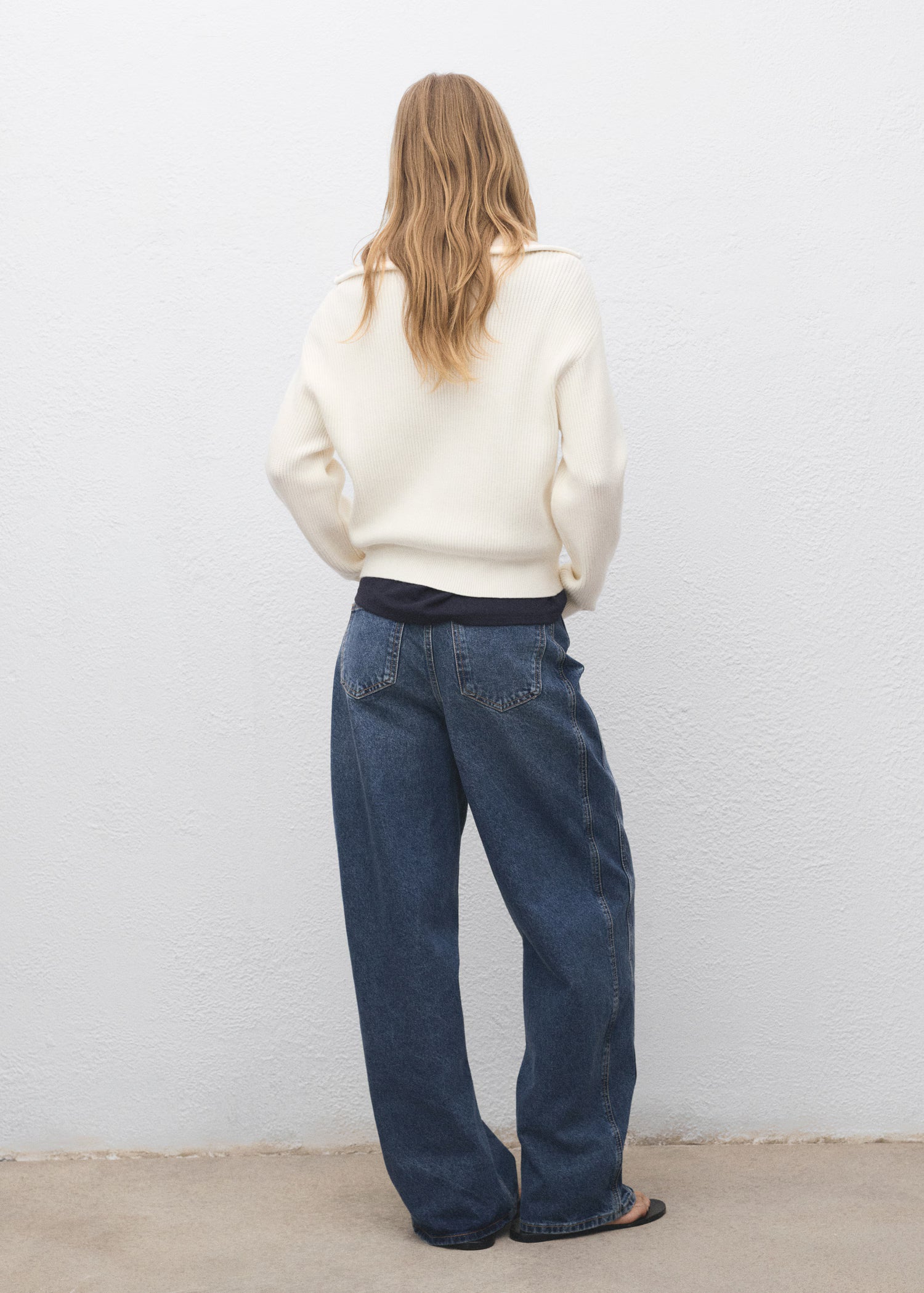 Anna Zip Collar Jumper