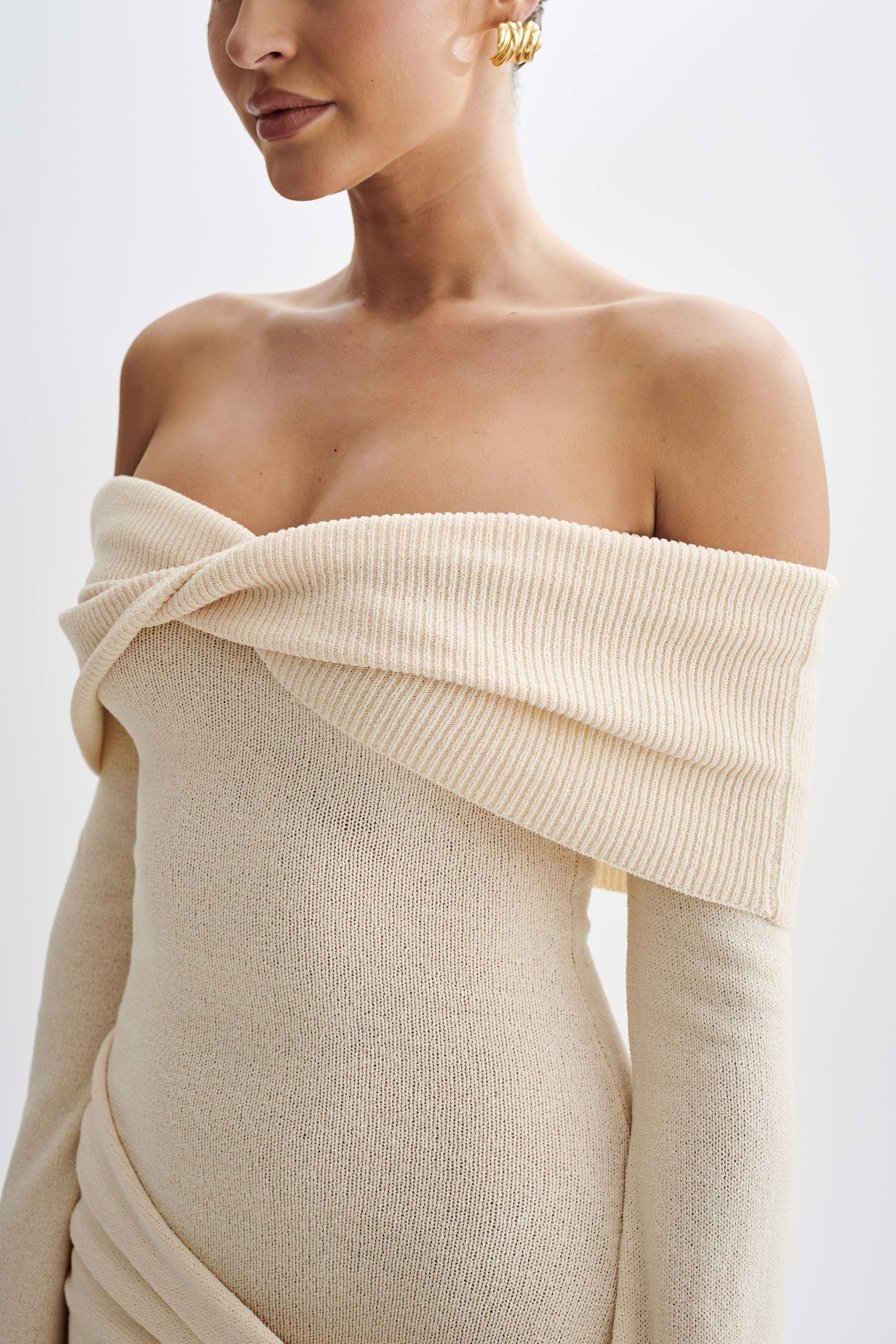 Off Shoulder Mini Dress