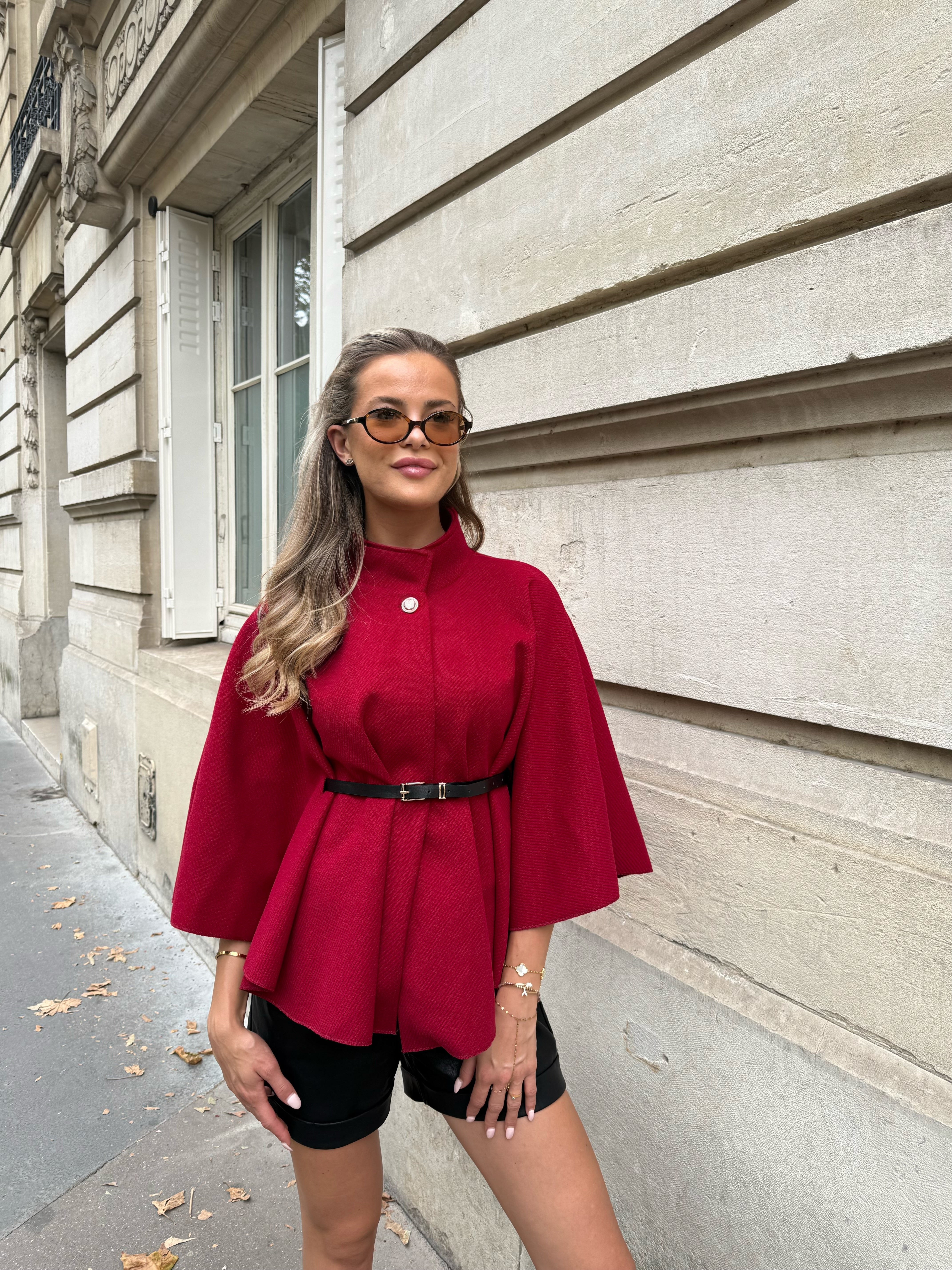 Mila Cape Coat