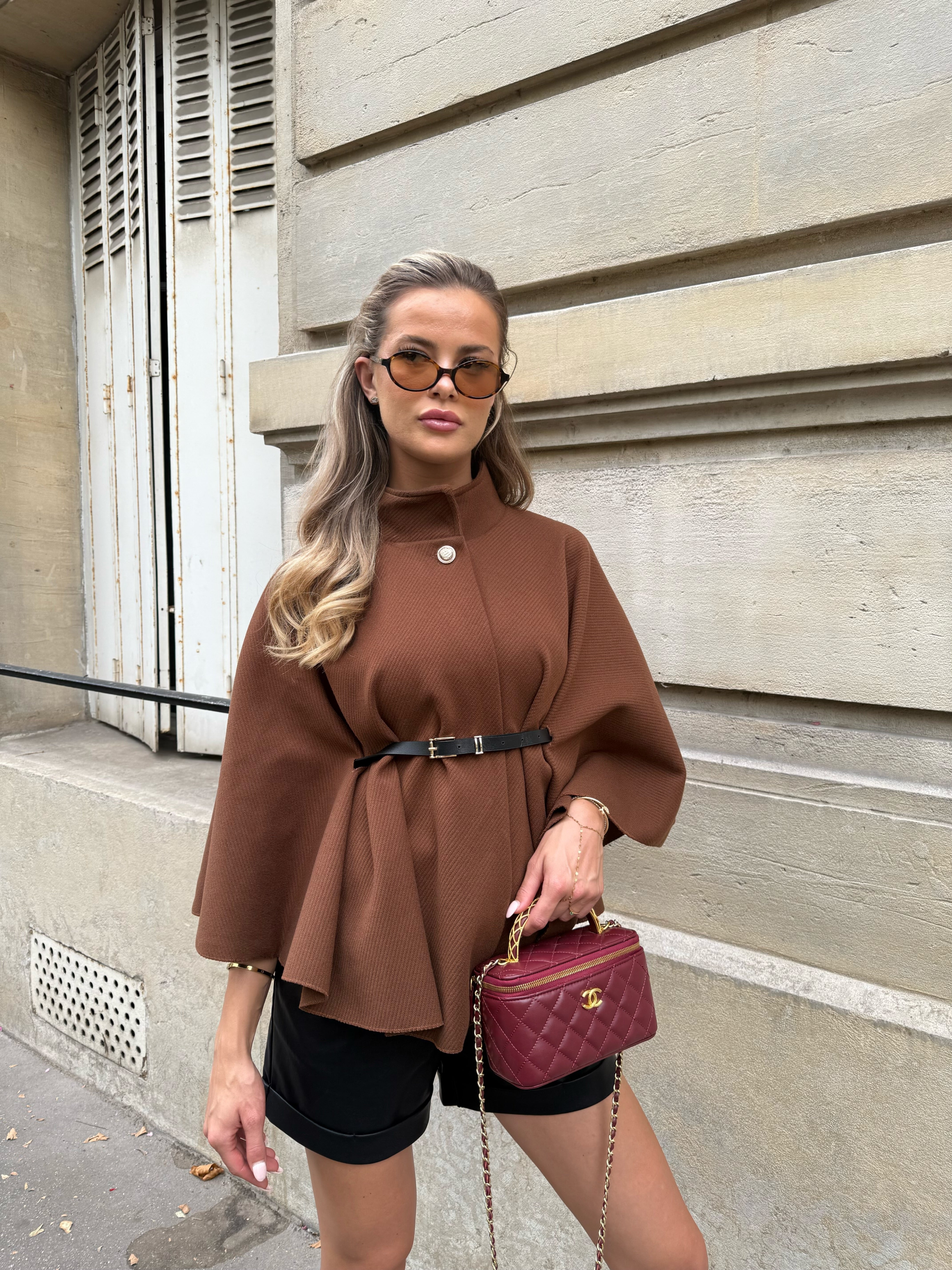 Mila Cape Coat