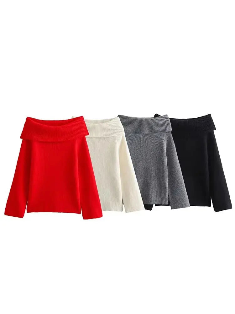 Shoulder Pullover Jumper
