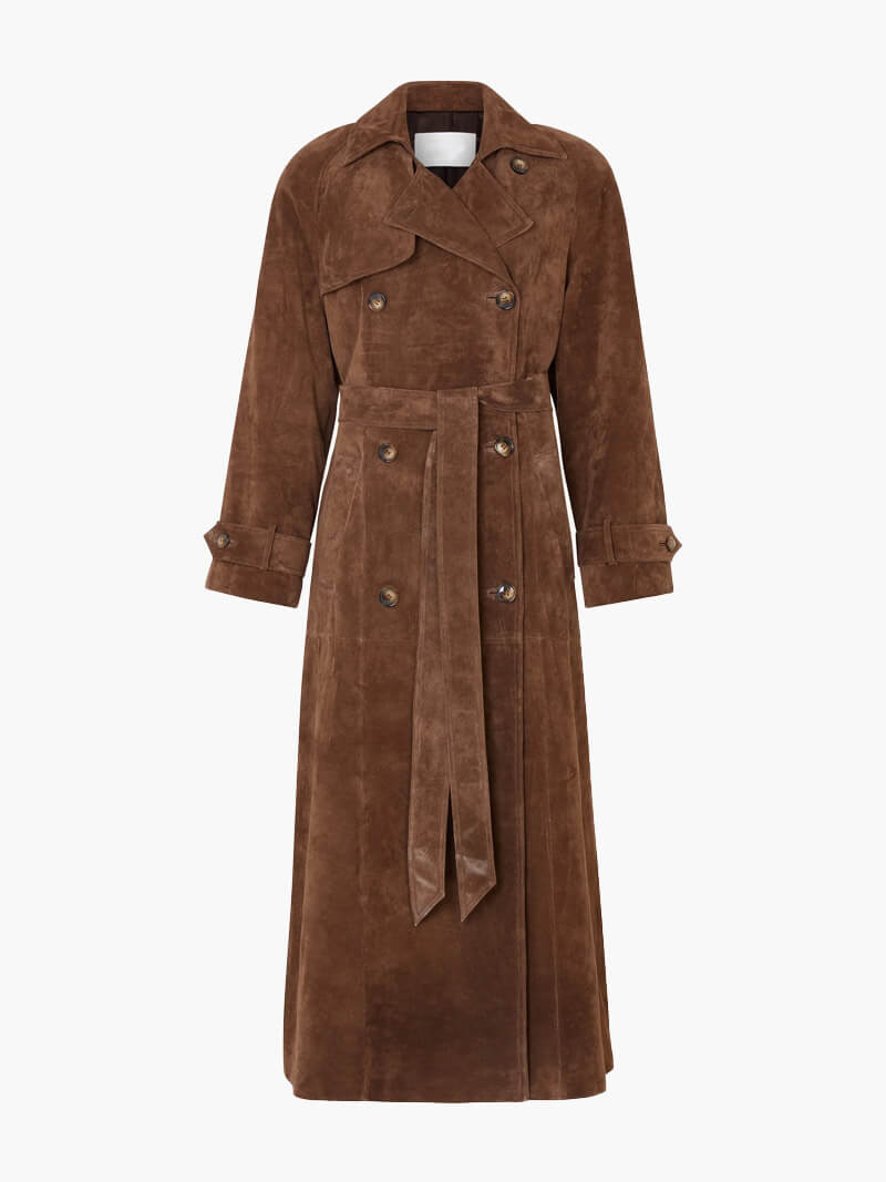 Solana Suede Coat