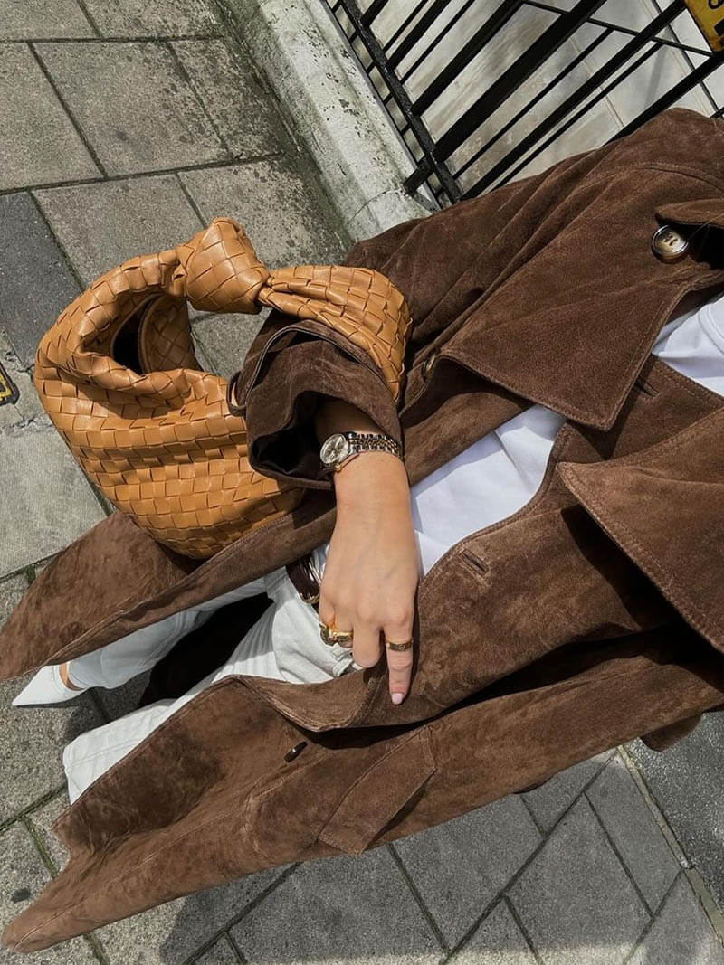 Solana Suede Coat