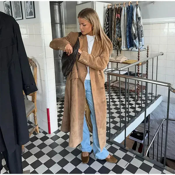 Solana Suede Coat