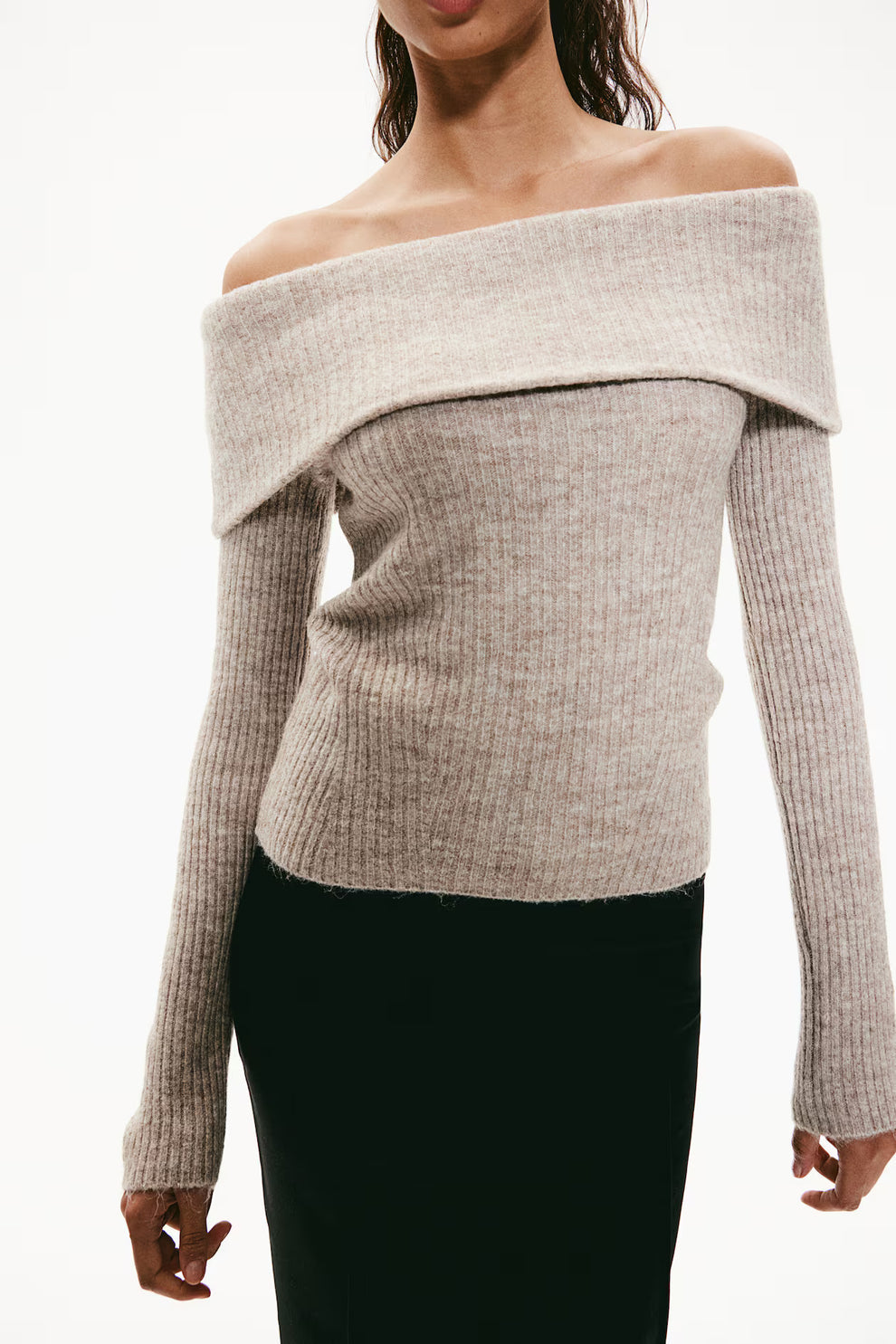 Off The Shoulder Jumper