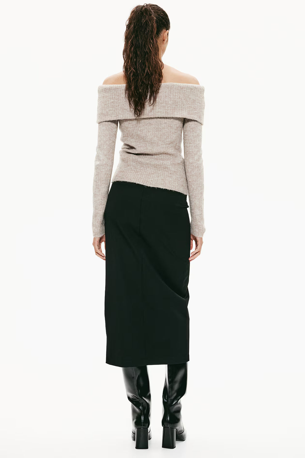 Off The Shoulder Jumper