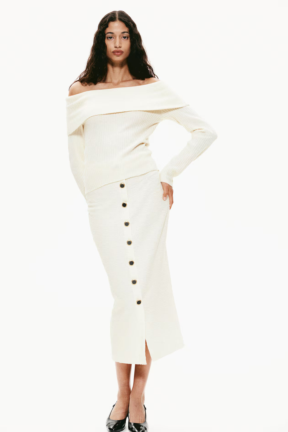 Off The Shoulder Jumper