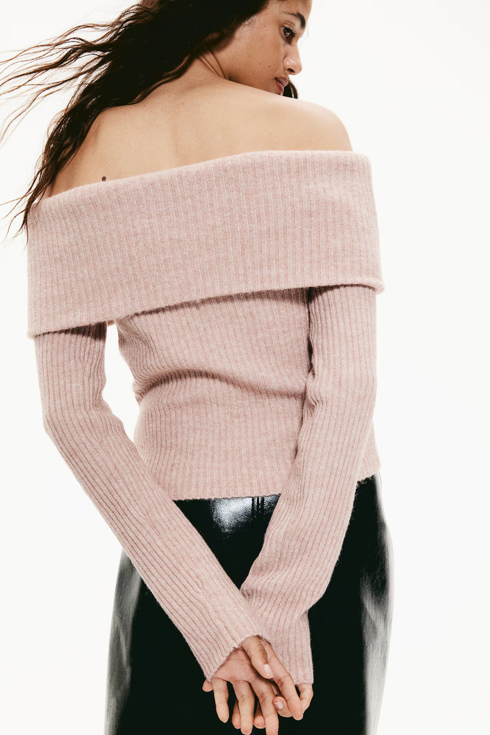 Off The Shoulder Jumper