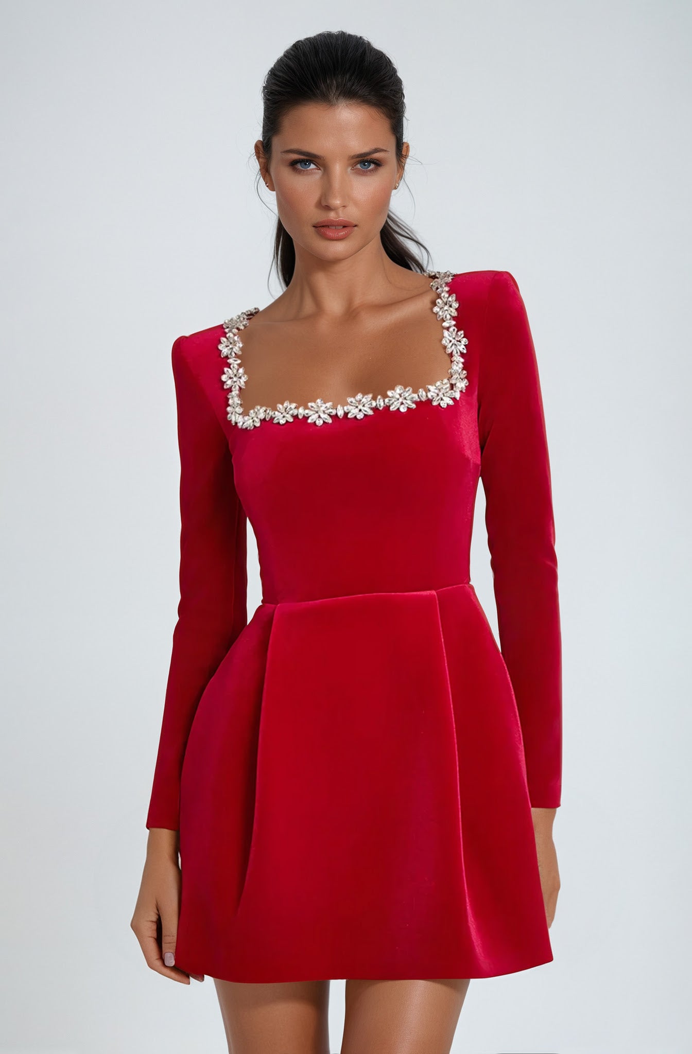 Elodie Velvet Dress