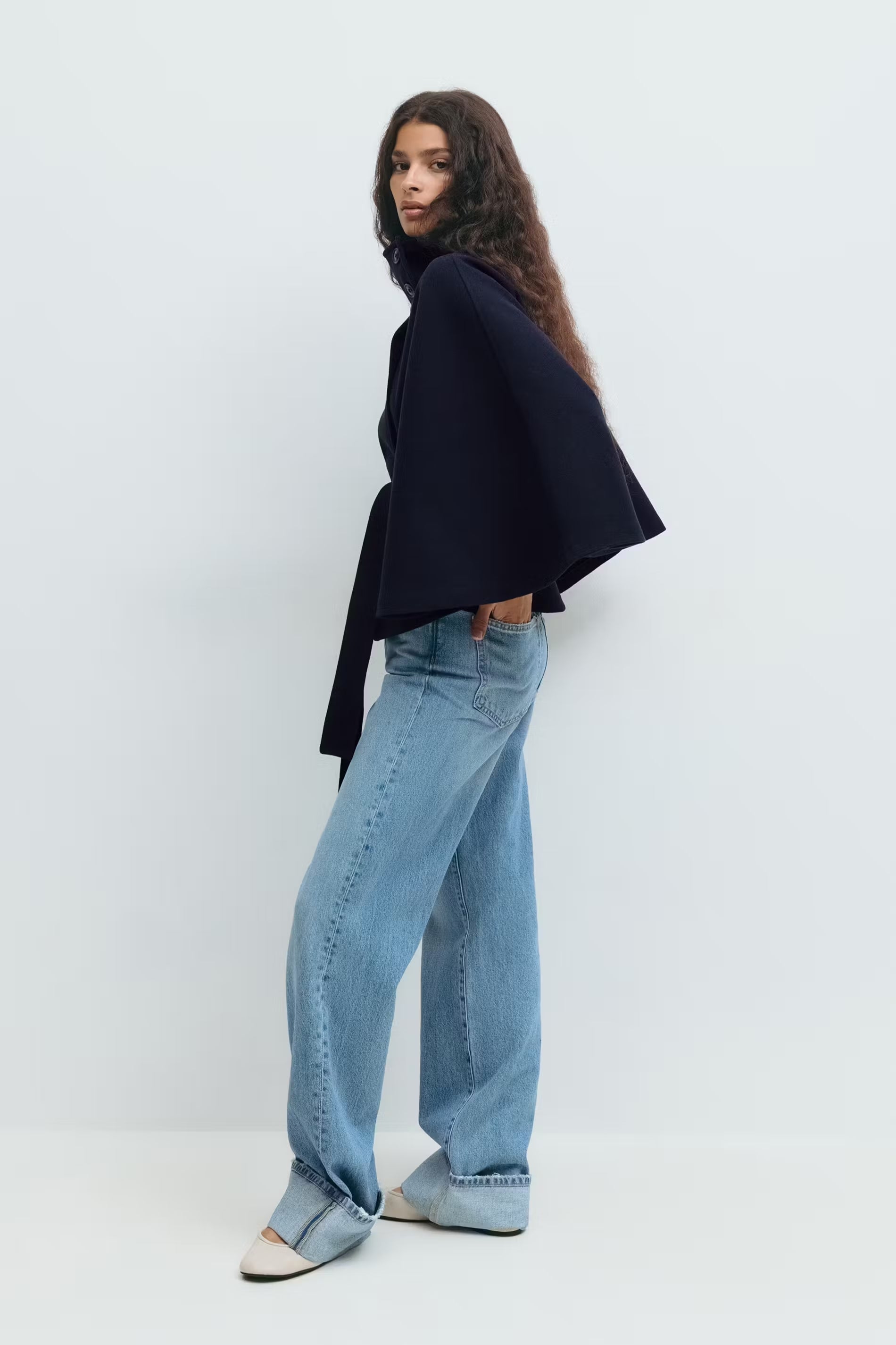 Belt Cape Coat