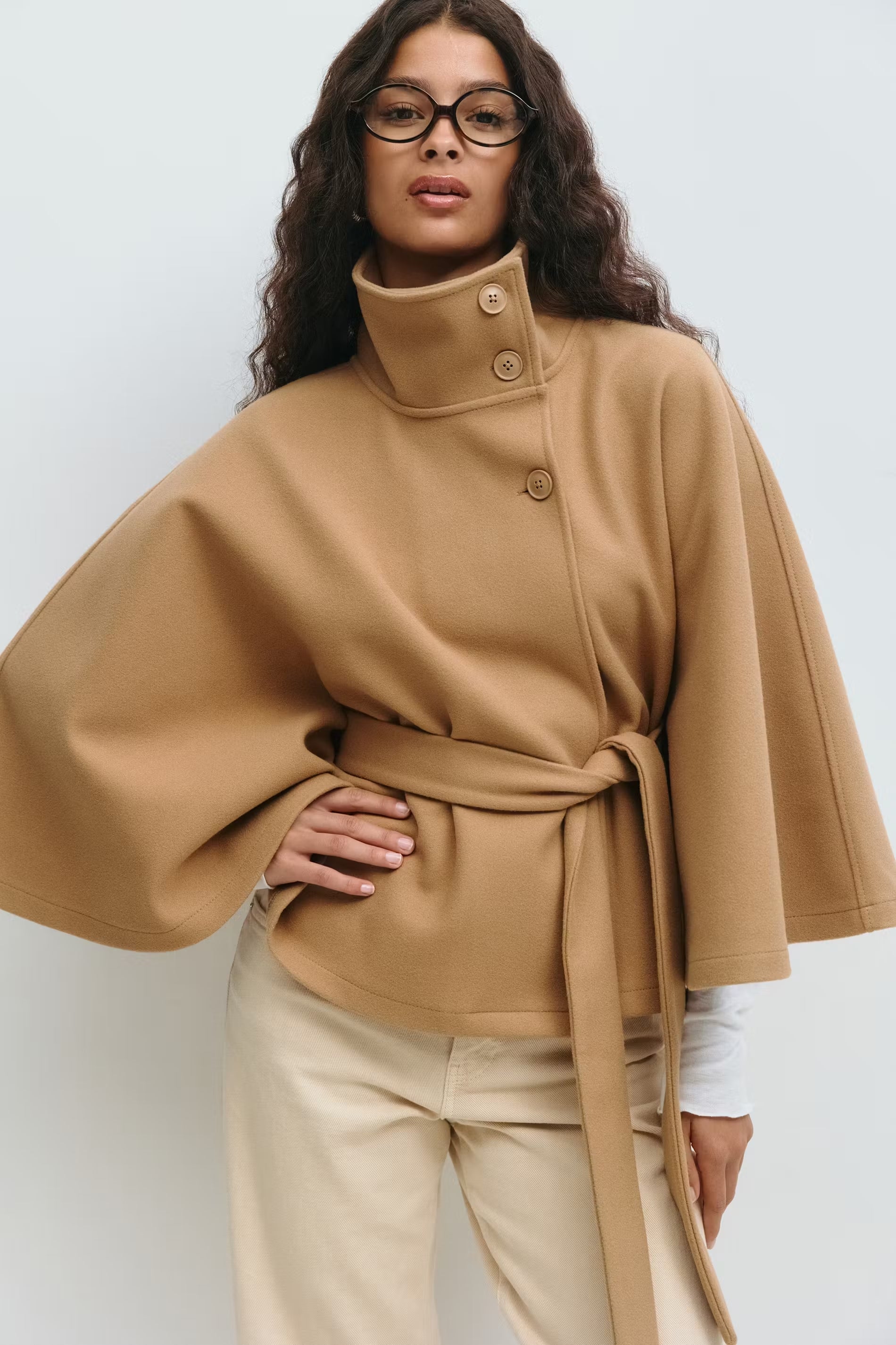 Belt Cape Coat