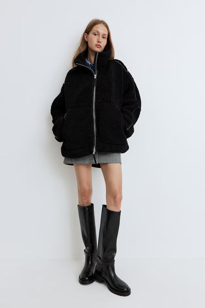 Leila | Teddy Coat