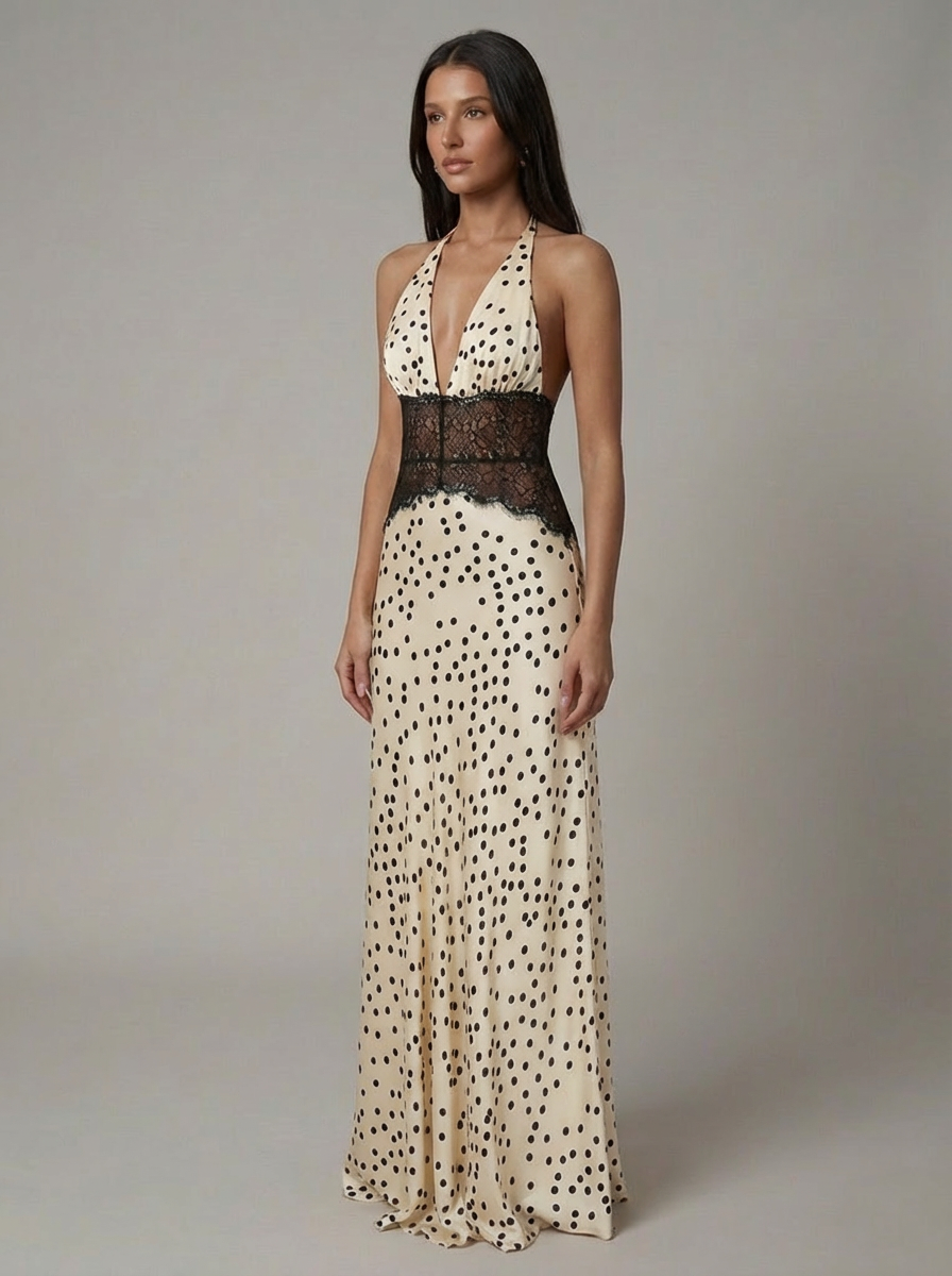 dinah dekorah lace floral maxi dress Allsaints Dinah Dekorah Lace Floral Maxi Dress In Denim Blue - 30% Off