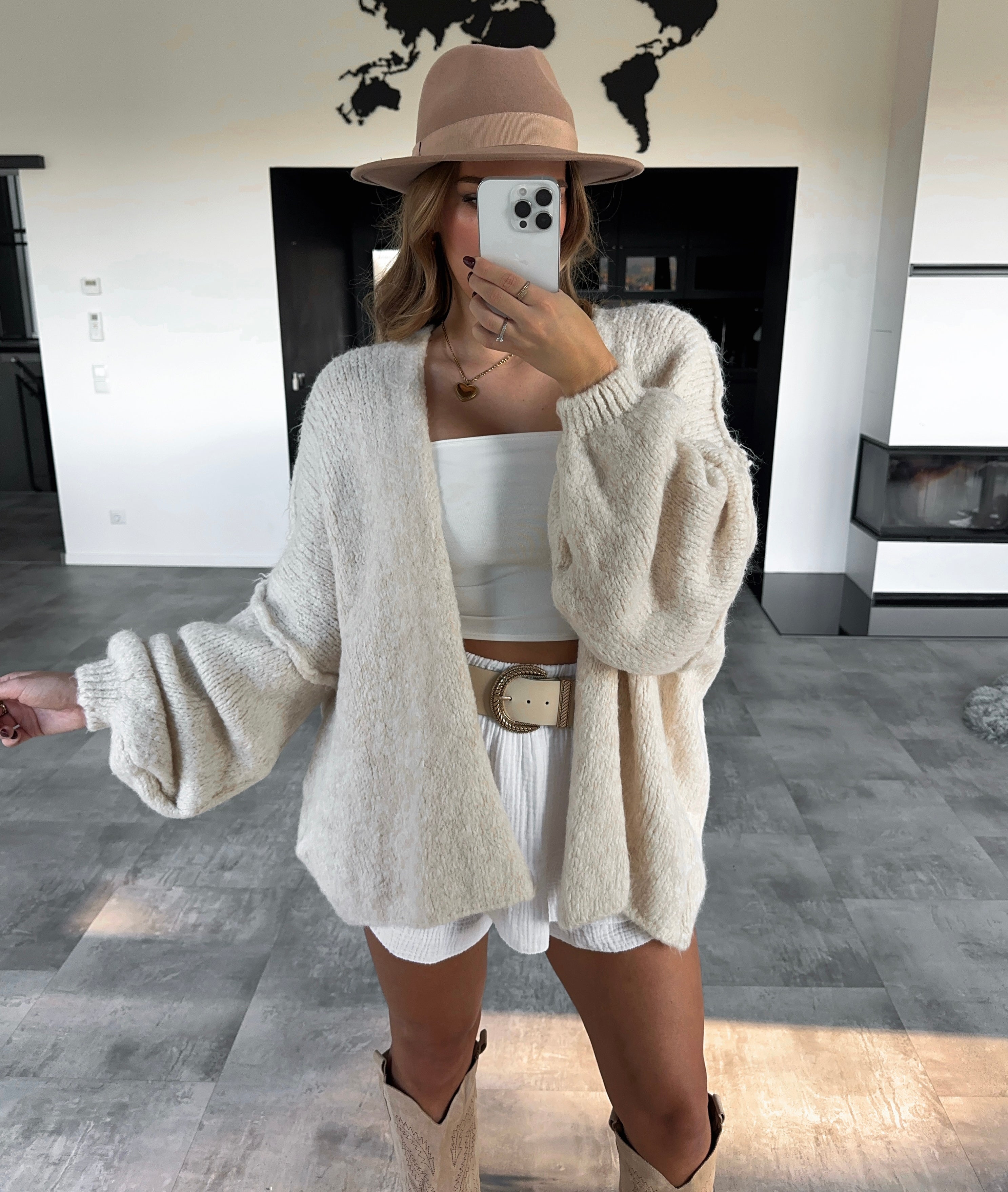 Cardigan Livy Ecru