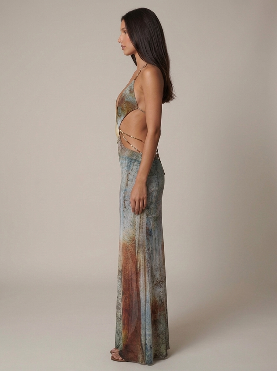 Shell Maxi Dress