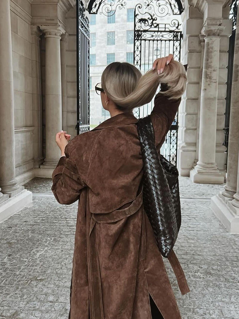 Solana Suede Coat