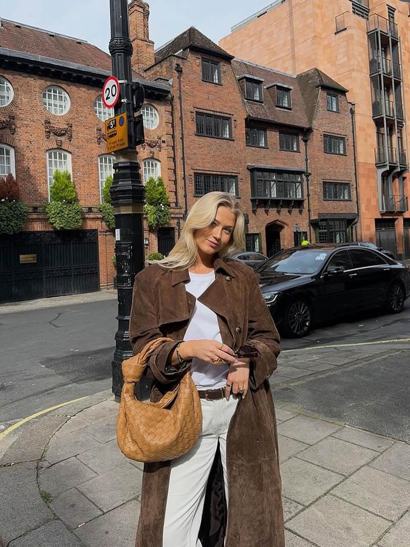Solana Suede Coat