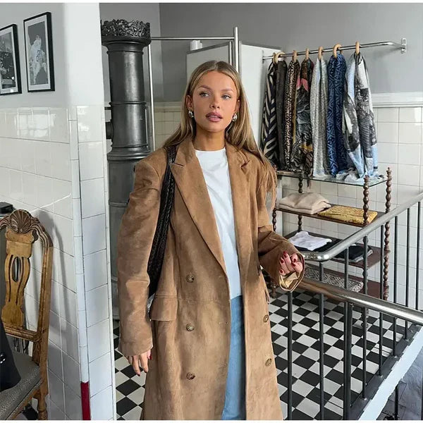 Solana Suede Coat