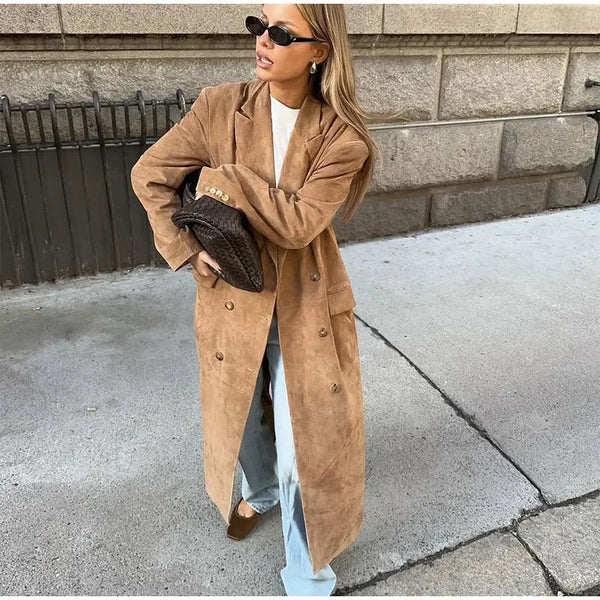Solana Suede Coat