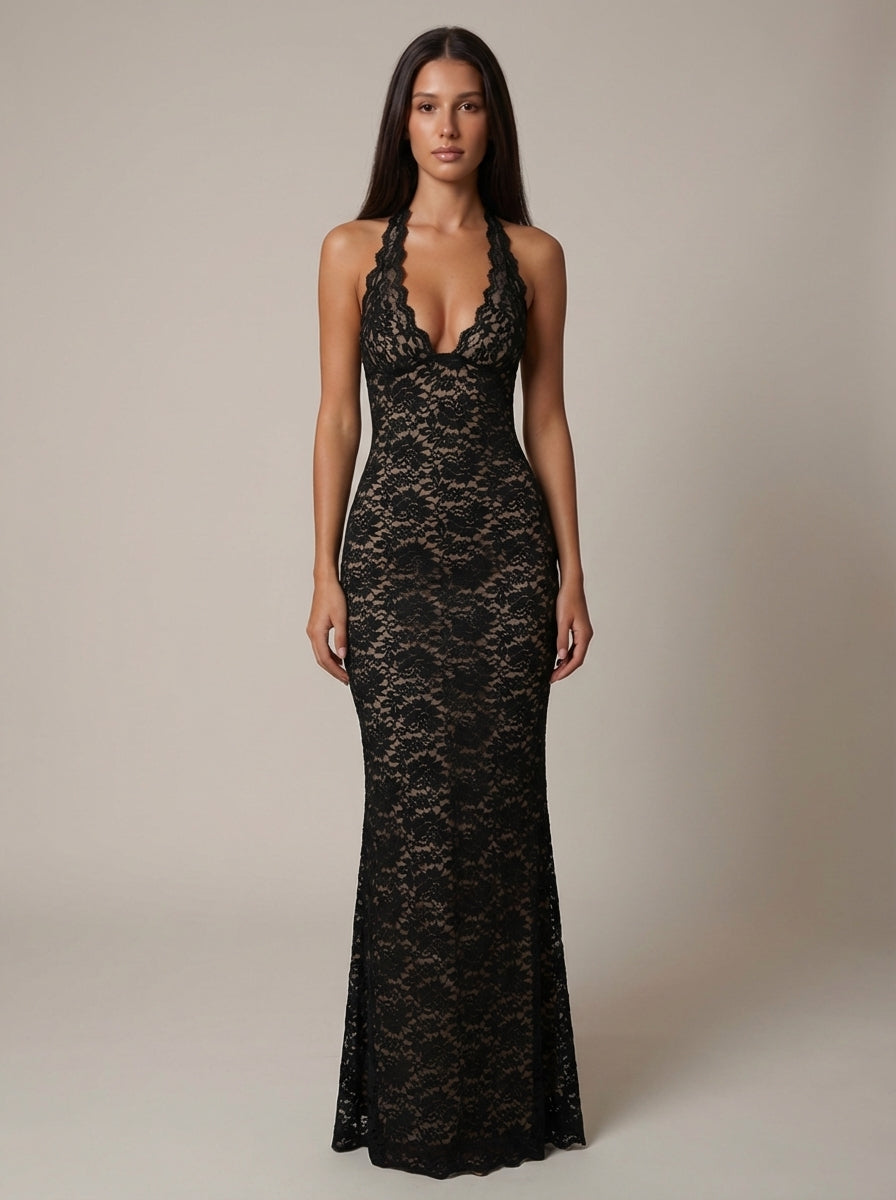 Destiny Lace Maxi Dress