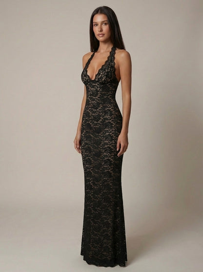 Destiny Lace Maxi Dress