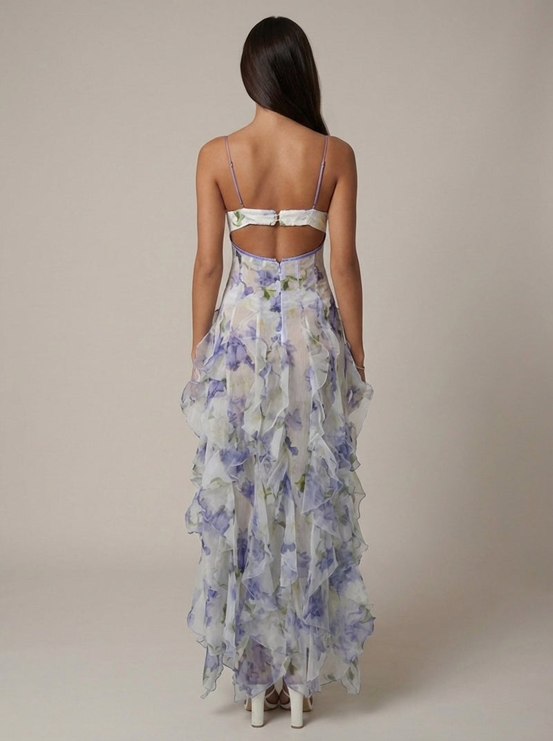 Gabrielle Ruffle Dress