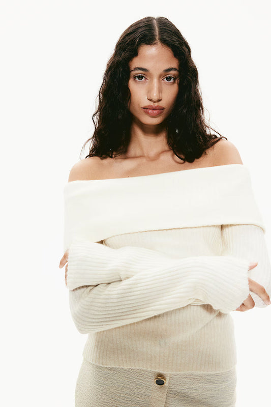 Off The Shoulder Jumper